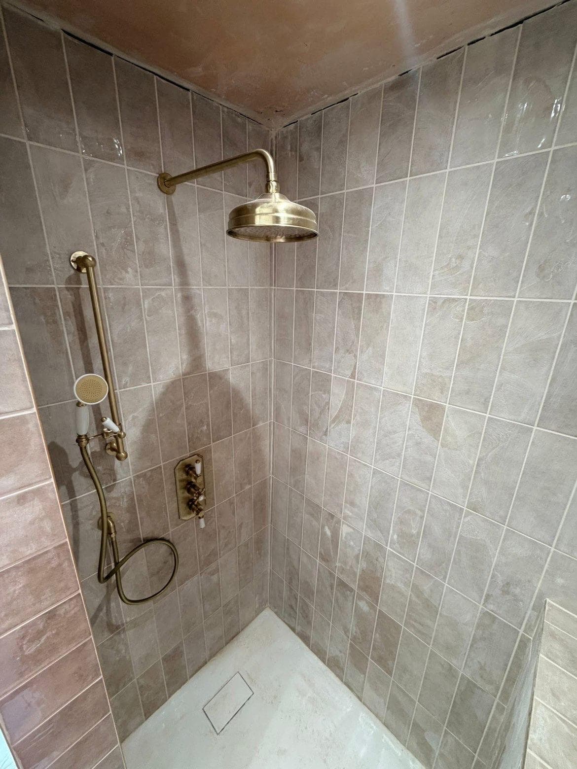 Premium bathroom plumbing installation