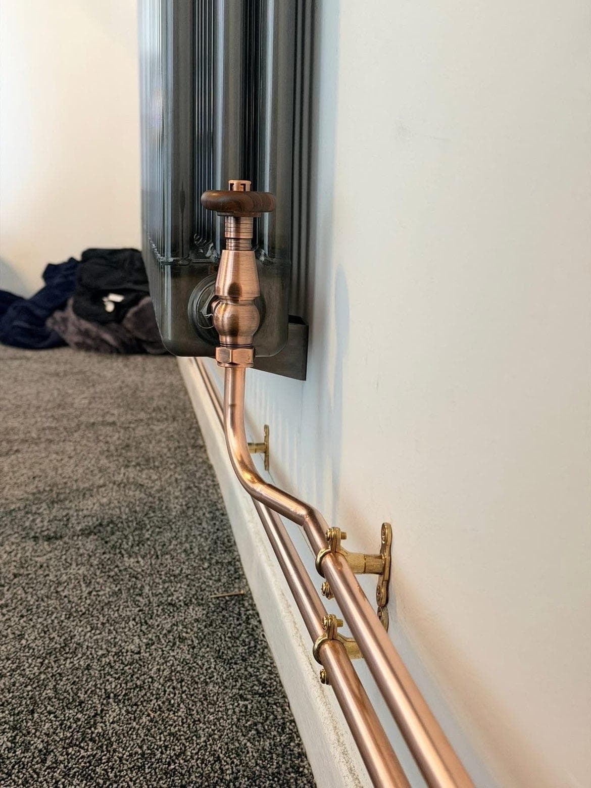 Indoor pipework detail